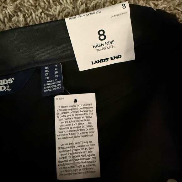 NWT!! Women's High Rise Coated Denim Skinny Jeans - Picture 7 of 10